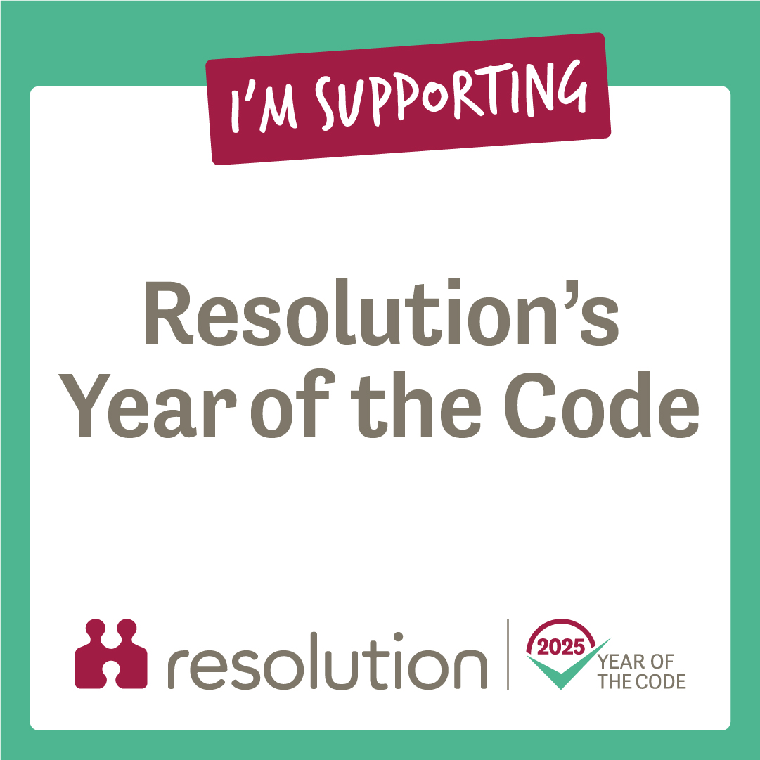 Template social media posts for the Year of the Code 2025 | Resolution